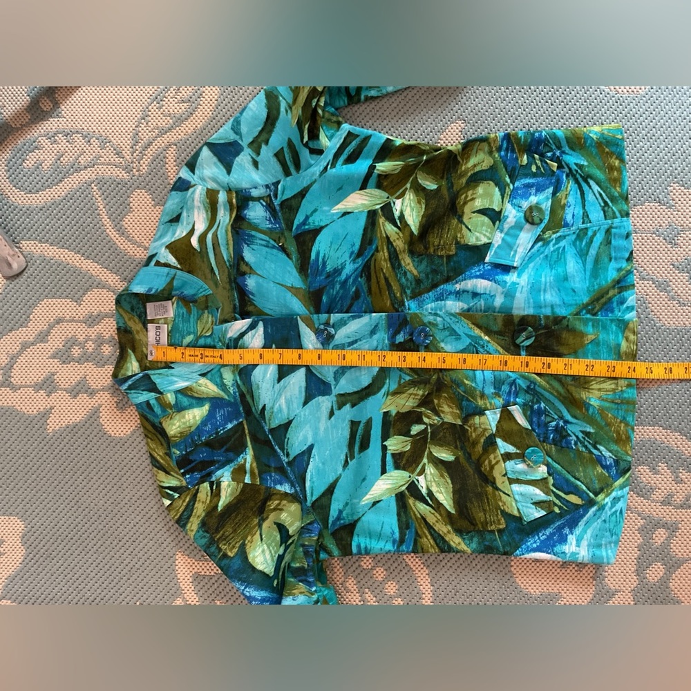 ❤️ Vibrant Chico’s Spring/Summer Jacket - Picture 6 of 6